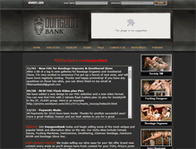 Tablet Screenshot of dungeonbank.com